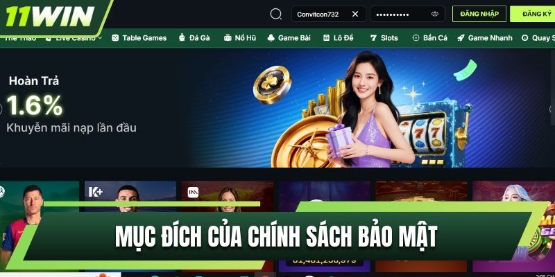 Mục đích của nhà cái khi ban hành chính sách bảo mật 